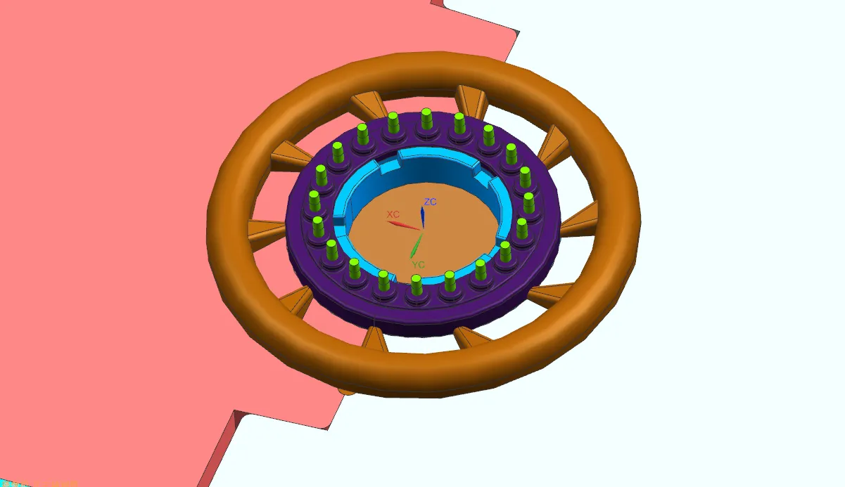 Problem Solution solution_Illustration_for_shower_ head_injection_mold